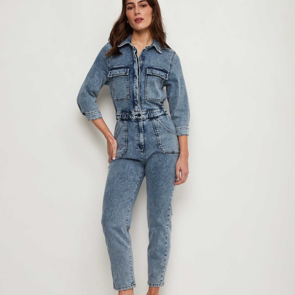 DONNA IDA Dusty The Super Downtown Jumpsuit sz M NWT $355